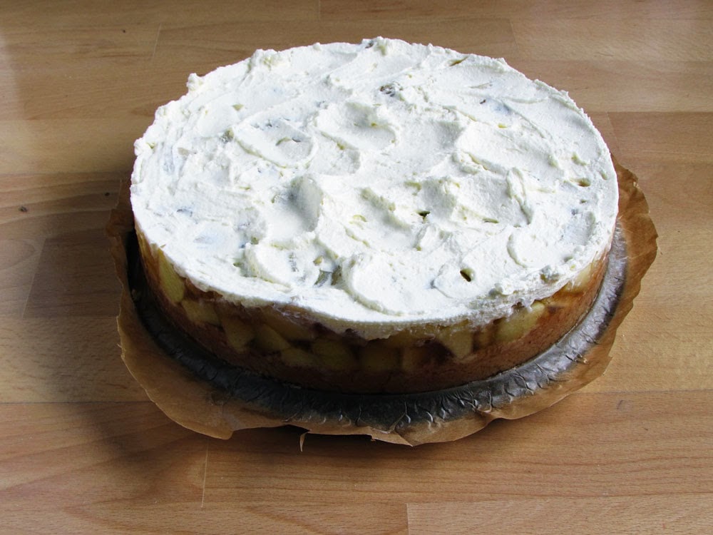 [Family Sunday] Bratapfel-Crème fraîche Schnitte - Law of Baking