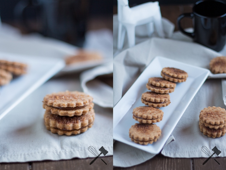 [Family Sunday] Zimt-Shortbread mit Nutella-Füllung - Law of Baking