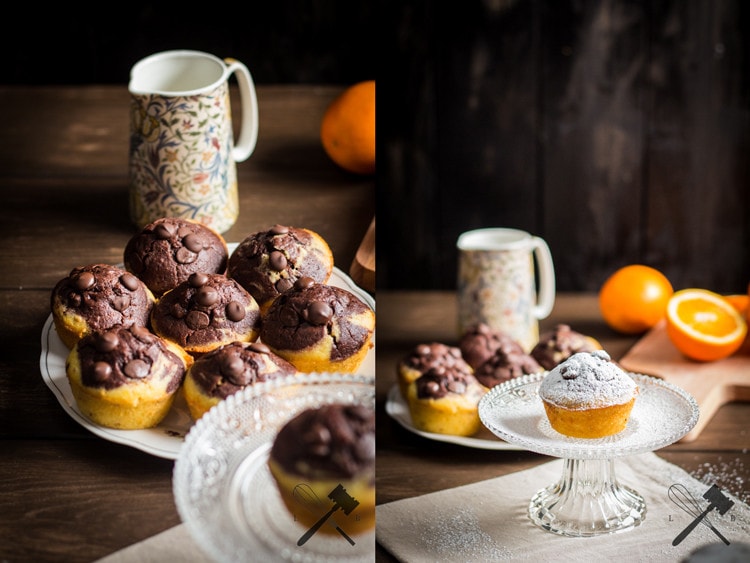 Schokolade und Orangen Muffins (4)