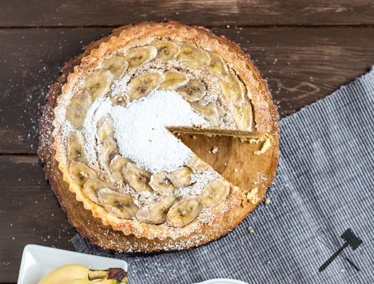 Bananen Frangipane Tarte - Law of Baking