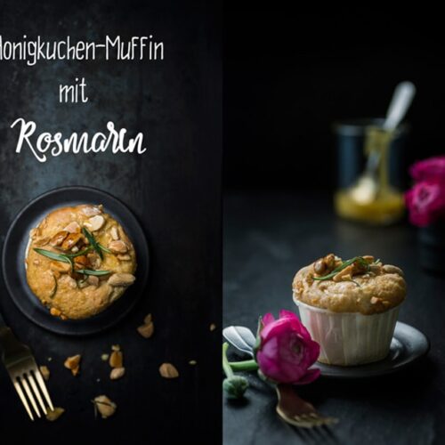 Honigkuchen-Muffins-mit-Rosmarin
