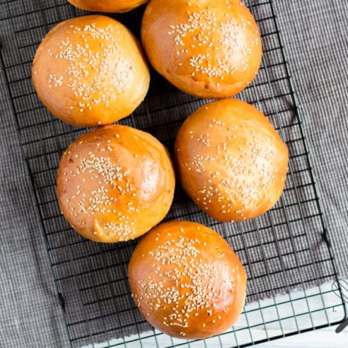 Klassische Burger Buns