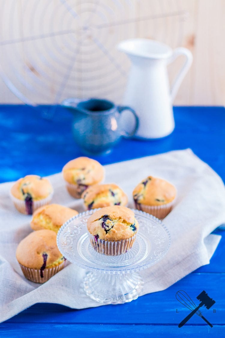 Heidelbeer Frühstücks Muffin - Law of Baking