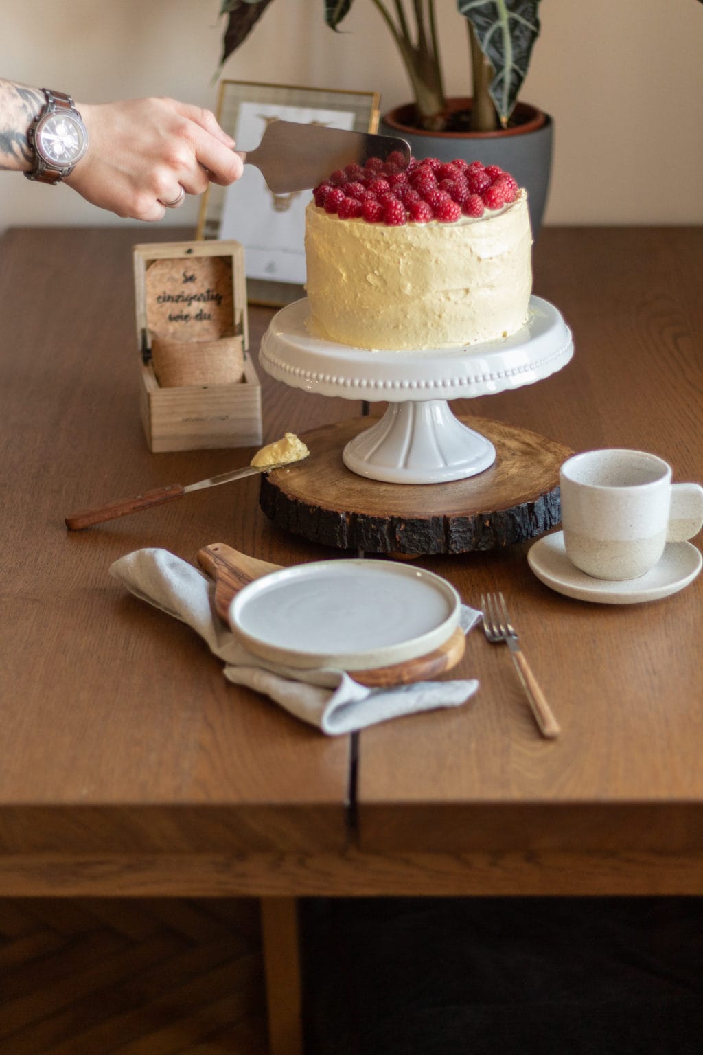 Himbeer-Vanille-Törtchen | Sich Zeit nehmen - Law of Baking