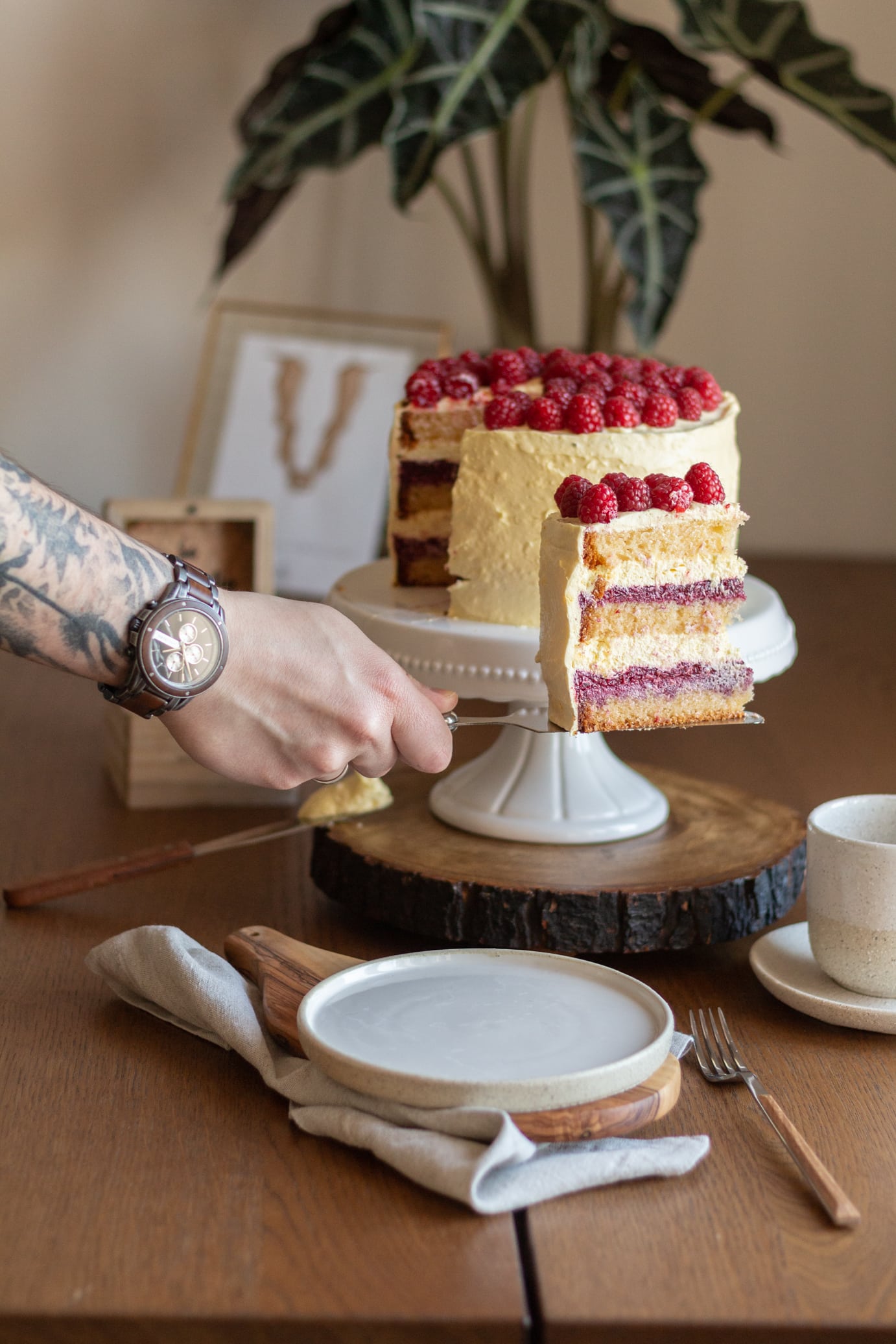 Himbeer-Vanille-Törtchen | Sich Zeit nehmen - Law of Baking