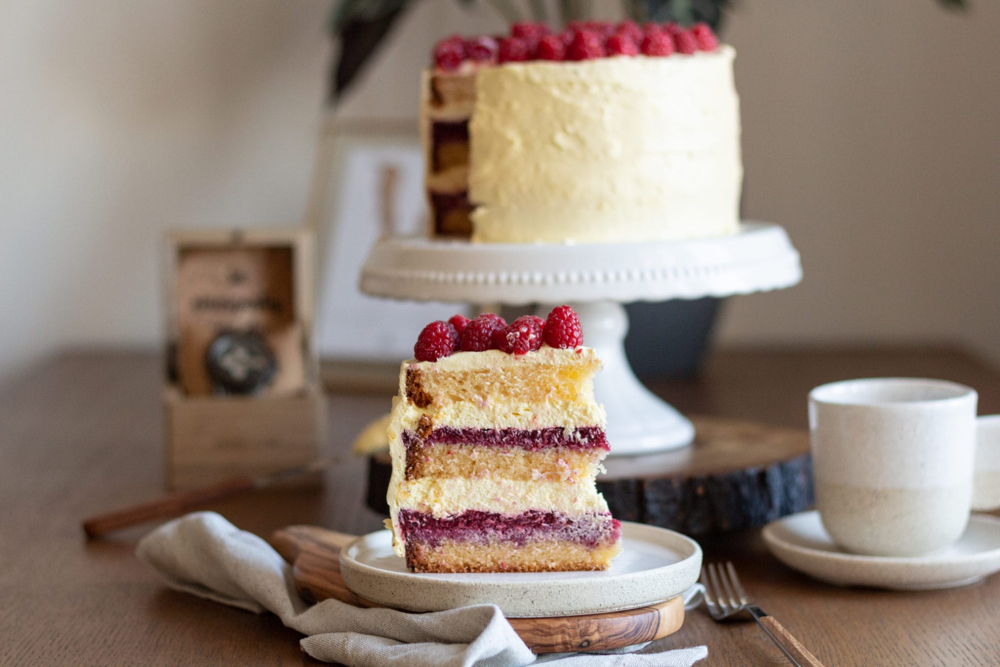 Himbeer-Vanille-Törtchen | Sich Zeit nehmen - Law of Baking