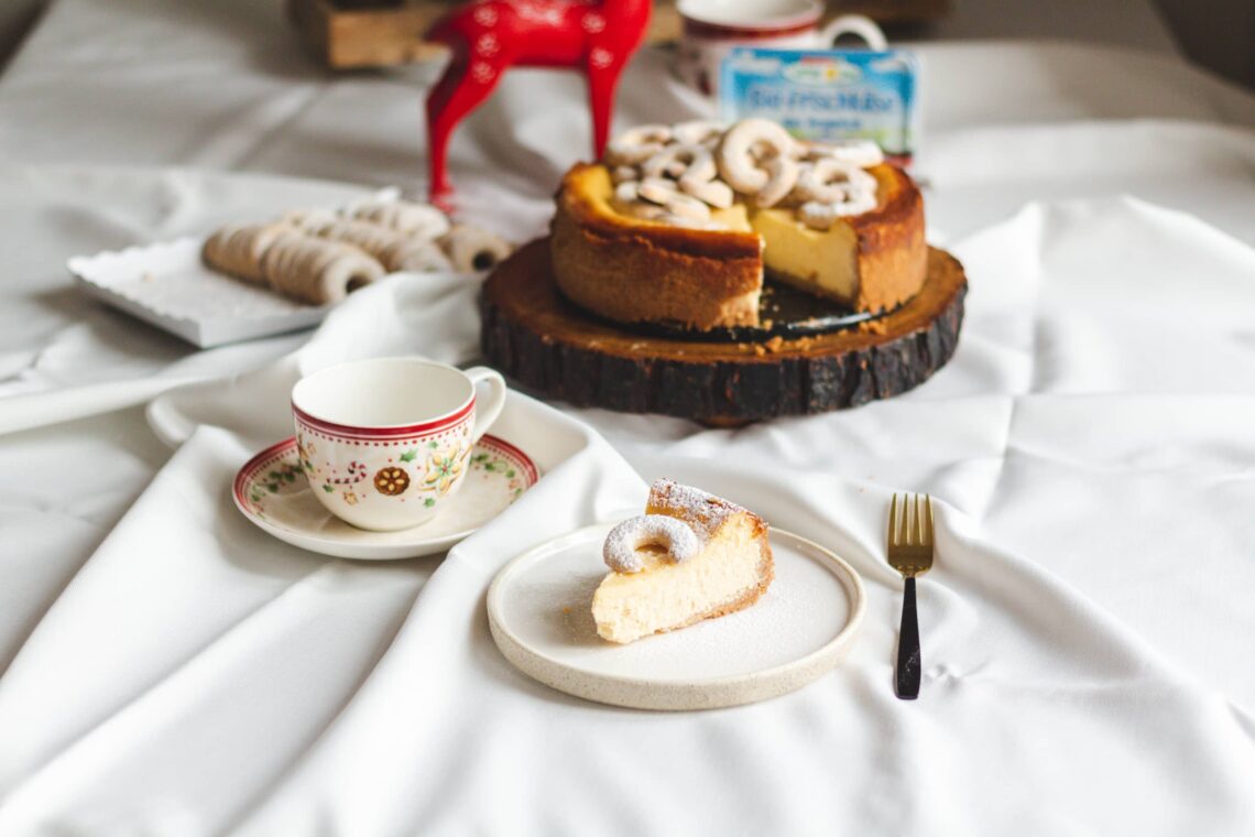 Vanillekipferl Cheesecake